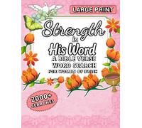 Strength in His Word: A Large Print Edition Bible Verse Word Search for Women of Faith (KJV Scriptures)