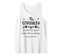 Strength is What We Gain from The Madness We Survive Canotta