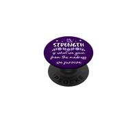 Strength is What We Gain From the Madness We Survive Women PopSockets PopGrip Adesivo