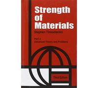 Strength of Materials: part 2 by Timoshenko Stephen (Illustrated, 1 Dec 2002) Paperback