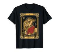 Strength Vintage Tarot Card - Major Arcana Design 8 Maglietta