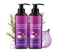 Strengthening Shampoo, Refreshing Hair Care Conditioner, Nourishing Moisture Balance Feature, Shampoo Conditioner Set for Daily Hair Strength Smoothness, Family Home Bathroom Apartment