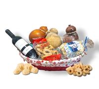 Strenna di Natale Gran Riserva | Cesto Gastronomico Natalizio salumi formaggi