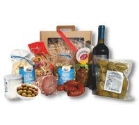 Strenna di Natale PugliaMI BOX 2 | Cesto Gastronomico Natalizio salumi formaggi