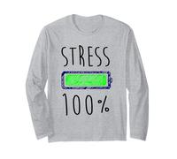 Stress 100% Funny Maglia a Manica