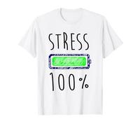 Stress 100% Funny Maglietta