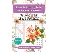 Stress & Anxiety relief Word Search Puzzle Book: Themed Word Searches with Easy to Read Print about Anxiety, Stress, Relaxing and More | 50+ Puzzles | ... | Gift for vacation, Holidays and Free Times