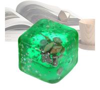 Stress Cube - Sensory Squeeze Fidget Toy, Funny Pinch Relaxation Cube with High-Tactile "Slow-Rise" Memory Foam, Interactive Mood-Boosting Soft, Portable Focus Tool for Desk and Classroom