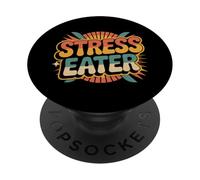 Stress Eater Comfort emotivo per lo spuntino - PopSockets PopGrip Adesivo