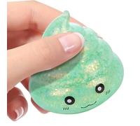 Stress Fidget, Squishys Dumplings Toy Giant , Cute Soft Glitter Calming | Calming Glitter Relaxing | Squeeze Rebound Funny Toy | For Boys Children Students Adults Classroom Home Dorm Commuting