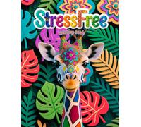stress free coloring book: Zen Animal Patterns & Calming Designs for Adults to Relax and Relieve Stress