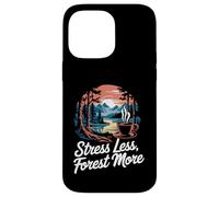 Stress meno foreste più foreste che respirano shinrin-yoku Custodia per iPhone 14 Pro Max
