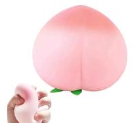 Stress Peaches - Strano trucco, per un massaggio rilassante delle mani, con morbida schiuma, ideale contro la noia, riduzione della pressione in ufficio, formato compatto per viaggiare, design