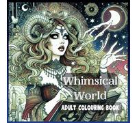 Stress Relief Adult Coloring Book: Whimsical World: Amazing Gift Illustrated Shaded Coloring Book; for the Weird and Whimsical Adult
