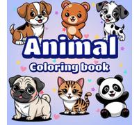 Stress Relief Animal Coloring Book: Bold and Easy Designs Featuring Cute Animals for Relaxation and Fun