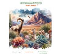 STRESS RELIEF COLORING BOOK: Desert Animals 2