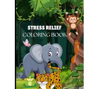 Stress Relief Coloring Book for Adults: 120 Pages of Relaxing Designs for Mindfulness & Creativity