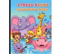 Stress Relief Colouring Book: Calm I Bold I Full Page I 8.5 x 11 Inches