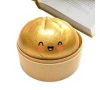 Stress Relief Globule with Gel, Large Mascot, Circular Dough Nut Pack with Foam, Classroom Work Study Relax, Modern Decorative Design for Youth, Reliable Gear and School Usage