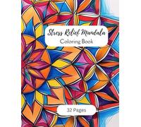 Stress Relief Mandala coloring book