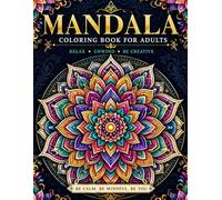 Stress Relief Mandala Coloring Book: Mandala Art Therapy for Adults