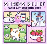 Stress Relief: Panel Art Coloring Book for Adults and Teens