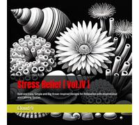 Stress Relief | Vol.IV |: Coloring Book for Adults and Kids: Bold and Easy, Simple and Big Ocean-Inspired Designs for Relaxation with Inspirational and Calming Quotes