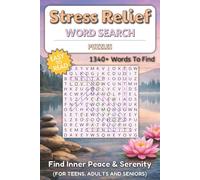 Stress Relief Word Search Puzzle: Lots of Relaxing Puzzles to Calm Your Mind, Reduce Anxiety, and Unwind Anytime | Mindful Word Searches for ... and Peaceful Moments ... 6x9inch Travel Size