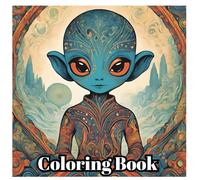 Stress-Relieving Designs: Mandalas, aliens, Intelligent species, coloring book for adults: A Journey of Relaxation and Imagination species coloring book