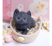 Stressalleviation Compressionsspielzeug für Adulte - Musica di pinze di gatti di rimbalzo lento fatta a mano, giocattolo di punta del dito sensoriale per la paura