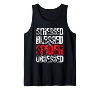Stressato Beato Ragno Ossessionato Aracnofilo Canotta