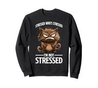 Stressed Who's Stressed I'm Not Stressed Emotion Relief - Felpa