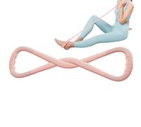 Stretch Bands, 8 Shaped Yoga Rope, Resistance Exercise Band, Portable Pull Trainer, Ideal for Home, Studio, Apartment, Travel, Hip, Arm, Leg, Shoulder, Back, and Workout