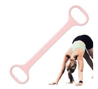 Stretch Bands Exercise - Figure 8 Resistance Trainer for Strength Training | Silicone Elastic Rope with Ergonomic Grip, Flexibility Workouts Home Gym Yoga Fitness Tool for Full Body Workout
