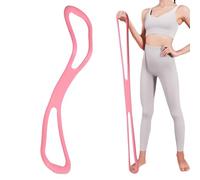 Stretch Bands - Stretch Strap | Resistance Band | Yoga Fitness Rope 8 Shaped | Portable Body Sculpting Equipment For Arm Leg Hip Back Shoulder Workout Home Studio Apartment Hotel Outdoor Travel