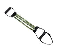 Stretch Exercise Bands, 3-Hole Resistance Tool, Lattice Elastic Trainer, 25,59 pollici, Multi-Grip Flexibility Enhancer, Lightweight Portable Design, for Yoga, Palestra, Rehab, Home