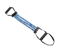 Stretch Exercise Bands - Latex, 25.59in Stretcher Band, Non-Slip | 3-Hole Adjustable Band With Handle, Workout Gear For Sports, Home, Gym, Rehabilitation, Fitness Training