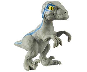 Stretch Jurassic World. Jurassic Raptor Blue. Fully Stretchable Dinosaur. Amazing Stretchy Fun. Perfect Christmas/Birthday Present for 40 To 8 Year Olds. Stretchy Tactile Toys.