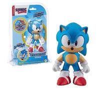 Stretch - Mini Sonic Line, pupazzo elastico che si allunga, di piccole dimensioni, riccio blu classico Videogiochi, si piega, torce e ritorna alla sua forma originale, famosa (TR001000)
