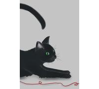 Stretch & Scribble: A Playful Cat-Themed Lined Journal: A 6x9 Inch Notebook with 120 Lined Pages - Perfect for Cat Lovers, Notes, and Daily Journaling