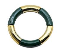 Stretch Stacking Band Braccialetti Acrilici Colorati Impilabili Per Donne Ragazze Gioielli Per Le Donne Bracciali, Misura unica, come descritto