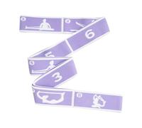 Stretch Strap, 8-Section Resistance Bands, Flexibility Trainer for Women Yoga Stretching Exercise Dance Pilates Gymnastics Fitness, Home Leg Workout Accessory