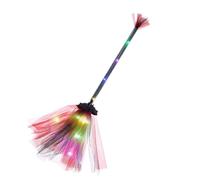 Stretches Broom - 25.59 pollici di poppate per la festa delle streghe illuminate, di volo magico | POTO PROPS COSPLAY PER IL RULE DA CHIEDI PACILE MASQUERADE IN IN INDITENE OUTDOOR | Witch
