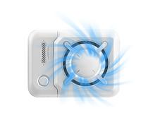 Stretching Gamepad Radiator, Adjustable Cooler Fan, 3.35x2.64x1.02 Inches Three Gear Quiet Radiator, Portable Cooling Device for Travel Home Use by Adults Teens and Kids Playing