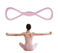 Stretchy Bands for Exercise, Figure 8 Resistance Rope, Chest Expander, High Elasticity Design, Lightweight Portable Build, Soft Foam Grip Handles, Yoga, Gym, Office, 46x11.5x4.4cm