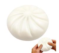 Stretchy Sensory Toy, Calming Stress Reliever, 4x2 Inches Gadget with Soft Grip, Flexible Silicone for Fidget Toy, Relaxing Bun with Smooth Design, Focus Aid for Classroom and Travel