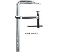 Strettoio a vite in acciaio CLASSIX GS 50K 500/120 Bessey