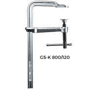 Strettoio a vite in acciaio CLASSIX GS 80K 800/120 Bessey