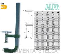 STRETTOIO MARCA ALFA MORSETTO MORSA FALEGNAME 700 MM SERRAGGIO STRINGENTE