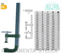 STRETTOIO MARCA ALFA MORSETTO MORSA FALEGNAME 800 MM SERRAGGIO STRINGENTE